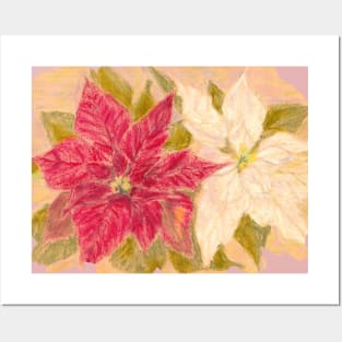 Poinsettias Posters and Art